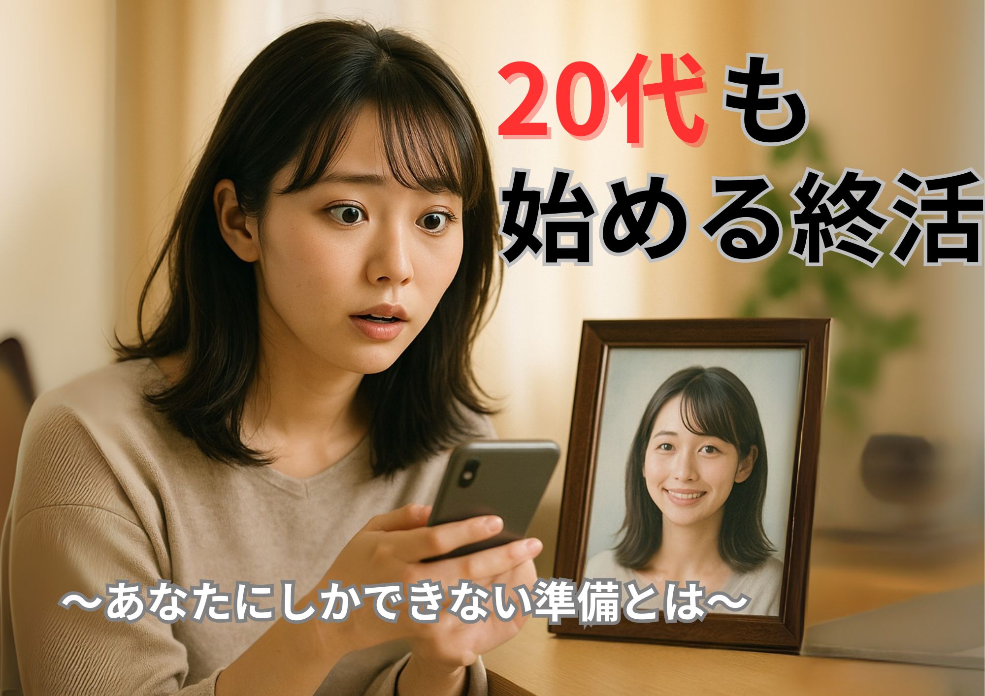 20代もはじめる終活